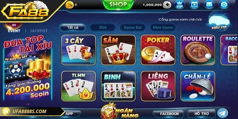 Tham gia trải nghiệm game bài hấp dẫn